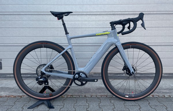 CERVELO ROUVIDA E-Bike Gravel SRAM Force AXS 1x12 granite