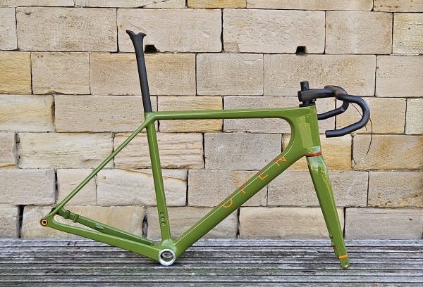 OPEN U.P. 2.0 Frameset inkl. OPEN B.A.R. Farn Green (Größe auf Anfrage)