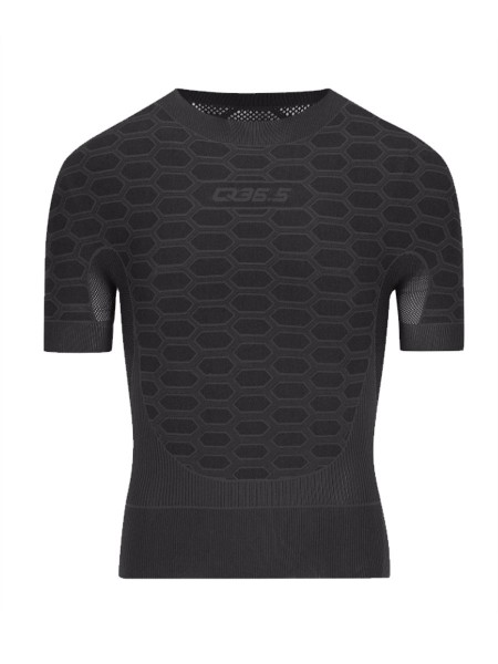 Q36.5 Base Layer 2 Short Sleeve spring early summer anthracite grey Gr. S-M