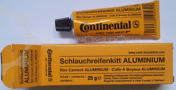 Continental Schlauchreifenkitt Schlauchreifenkit Aluminiumfelgen 25g Conti