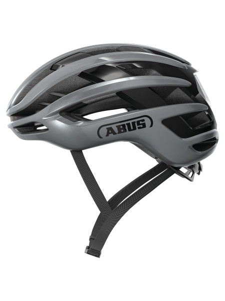 ABUS Helm AirBreaker 2.0 Gr. M 54-58cm graphite silver Fahrradhelm Road Straße