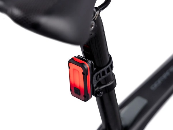 LUPINE Rotlicht PRO Rücklicht Bremslicht 120 Lumen StVZO schwarz