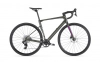 BMC Roadmachine X THREE SRAM Apex XPLR eTap AXS STEEL GREEN / PURPLE