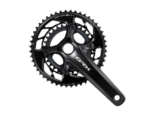 Shimano Kurbelgarnitur GRX FC-RX820-2 2x12-fach 170mm 48-31Zähne schwarz