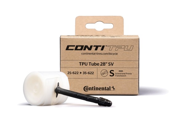 Continental Schlauch TPU 28" SV 80 mm 25-622 bis 35-622 Road Gravel 0182721
