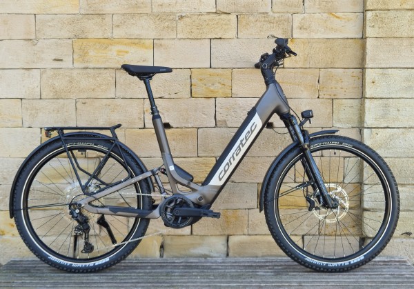 Corratec E-Power MTC 100 WAVE CX8 27,5" Kiox Tiefeinsteiger schwarz grau