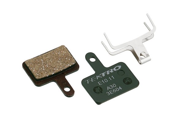 1 Paar Tektro Bremsbeläge E10.11 organisch für 1,8mm Scheibenstärke grau