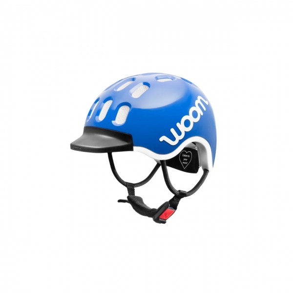 Woom KIDS Helm blau Größe XS 46 – 50 cm Kinder Fahrrad Kopf Schutz Sicherheit