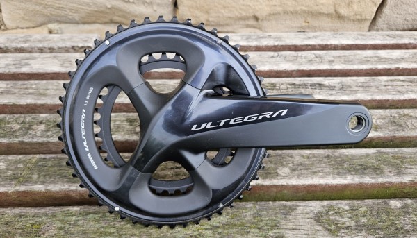 Shimano Ultegra R8000 2x11 Kurbelgarnitur komplett 170 mm 50-34T (gebraucht) ohne Verpackung