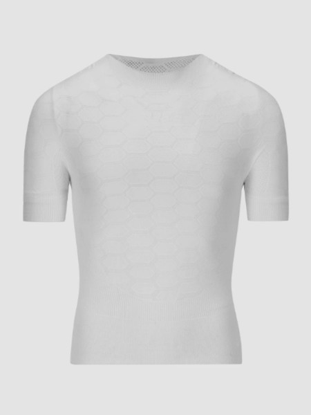 Q36.5 Base Layer 2 Short Sleeve spring early summer white Kurzarm weiss Gr. S-M