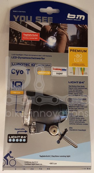 busch+müller Lumotec IQ Cyo Premium Senso Plus LED Frontlicht mit