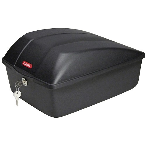 Rixen & Kaul KLICKfix Bike Box Gepäckbox für Racktime schwarz 12 Liter