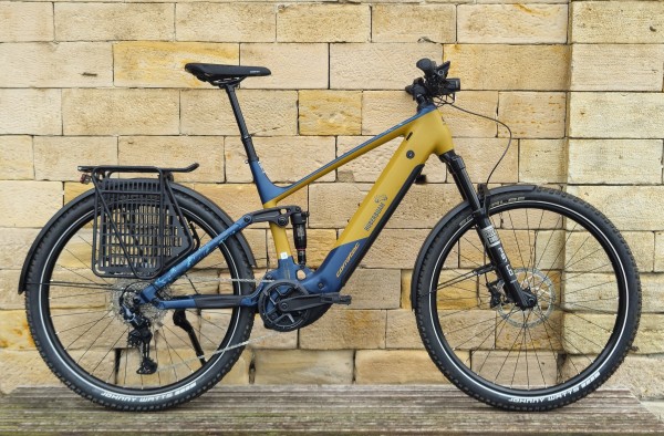 Corratec E-Power MTC 140 HUBERBUAM PRO gelb/blau