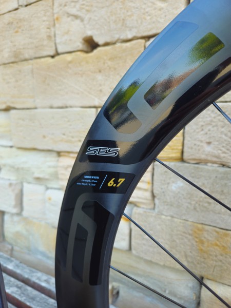 ENVE Laufradsatz Rim SES 6.7C Front 60 mm + Rear 67 mm 2022 24H