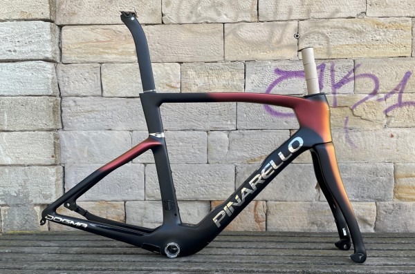 Pinarello Dogma F Frameset Rahmenset LUXTER RED GOLD