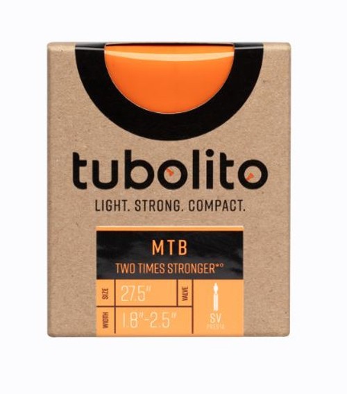 Tubolito Tubo-MTB- 27,5 Schlauch 27,5“ Butyl SV42 doppelter Pannenschutz