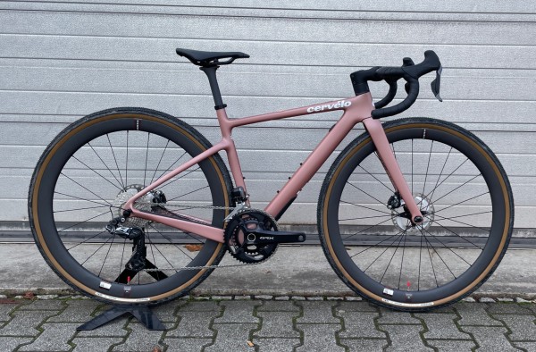 CERVELO Aspero 5 GRX 815 DI2 2x11 rose champagner