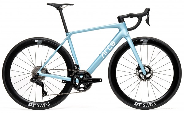ARC8 Escapee Shimano Dura-Ace Di2 DT Swiss ARC 1400 (Ice Blue, Blue Stripe, Pure Black)